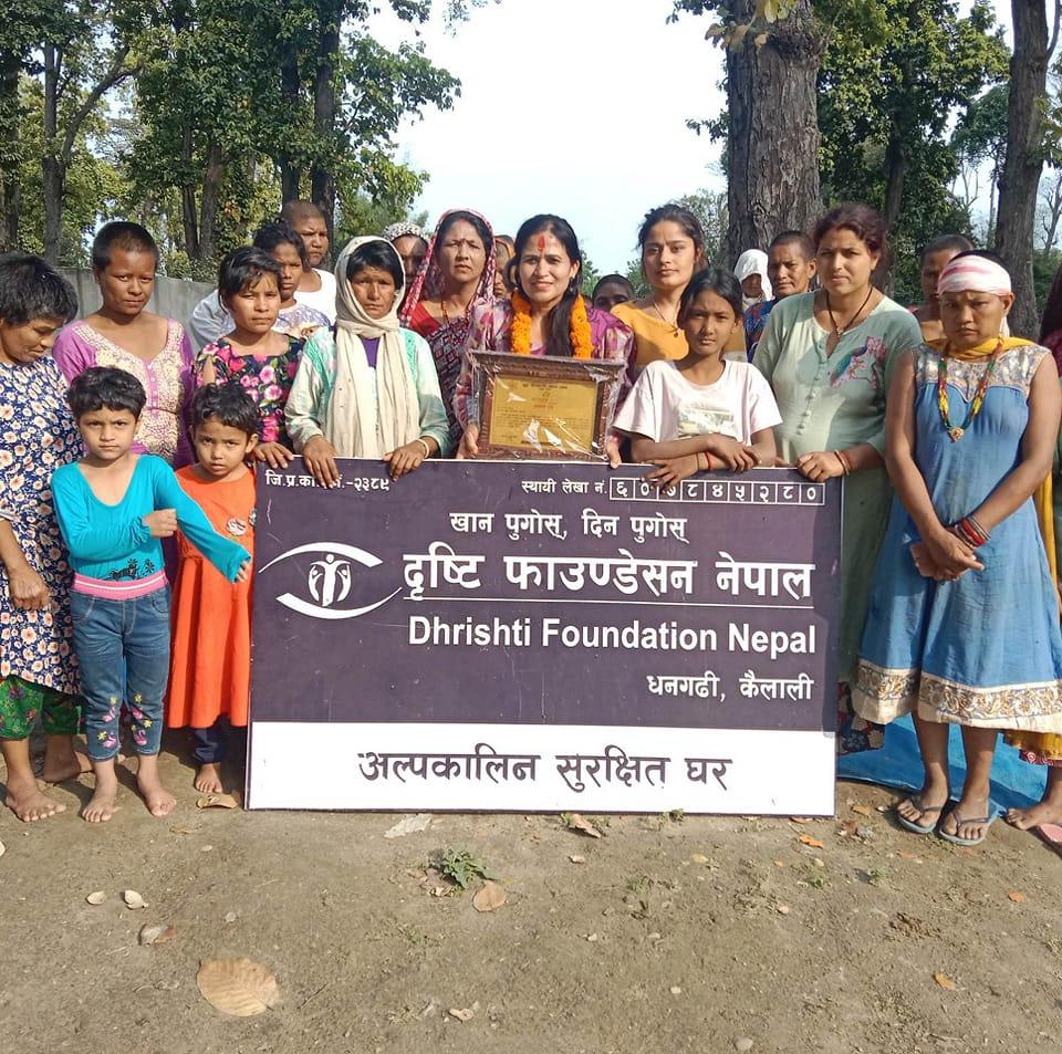 Dristi Foundation team at work